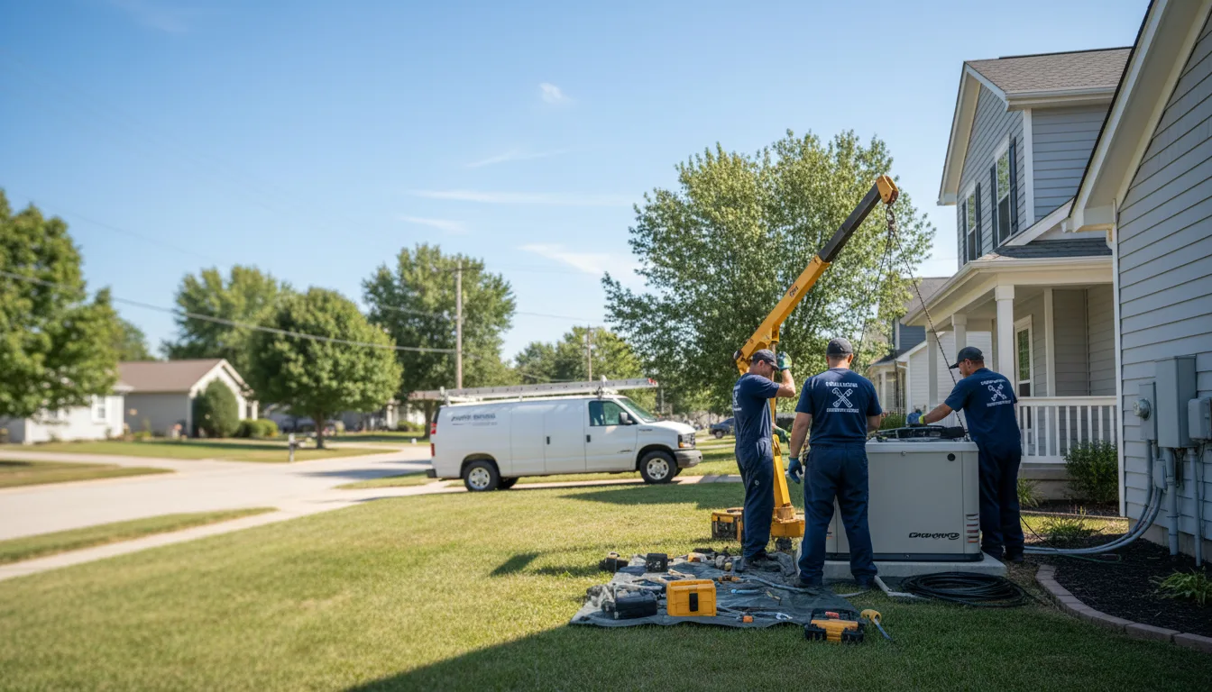 Generator Installation in Grand Cane, LA near me